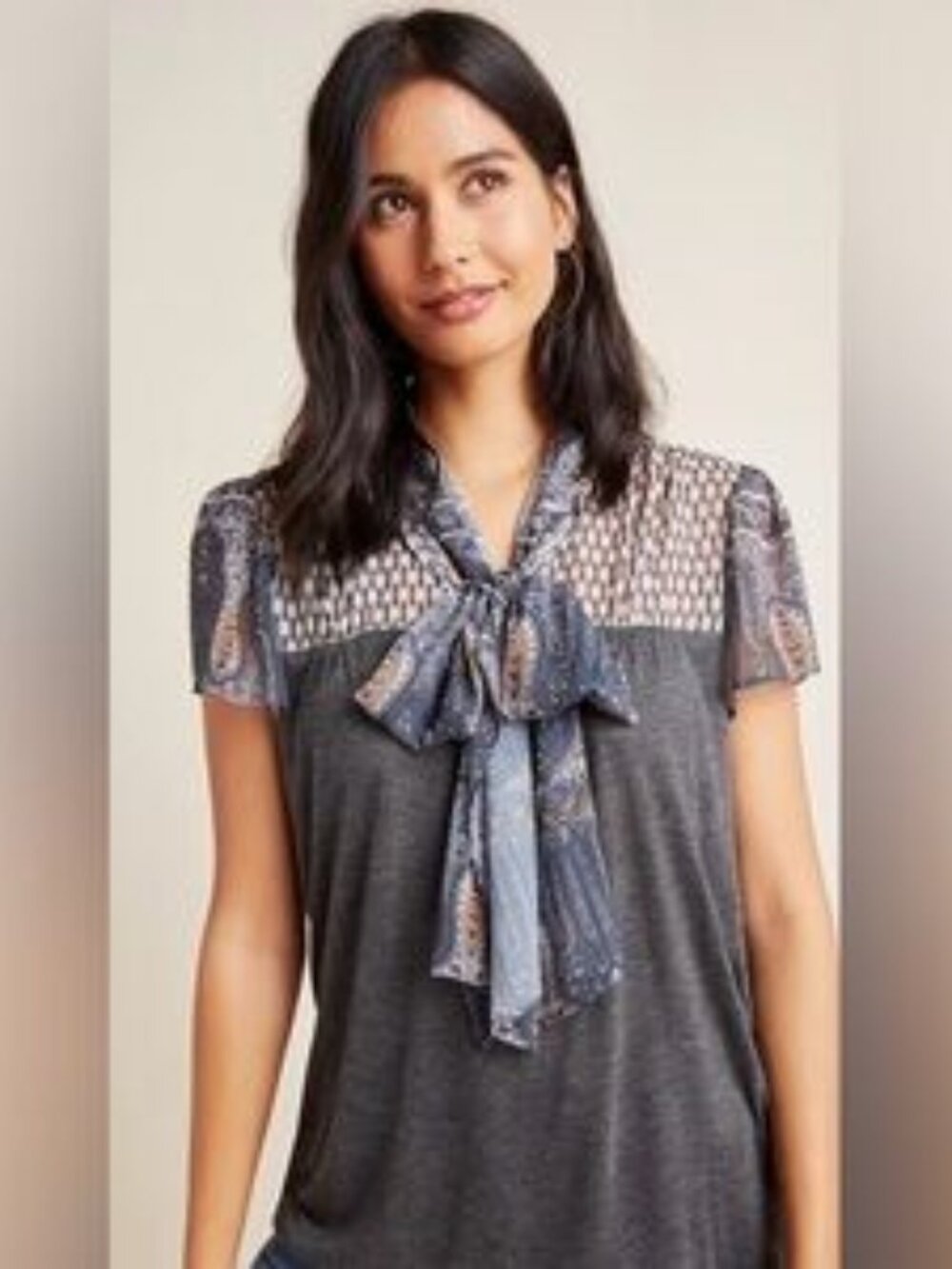 Anthropologie Tiny Joy Top M